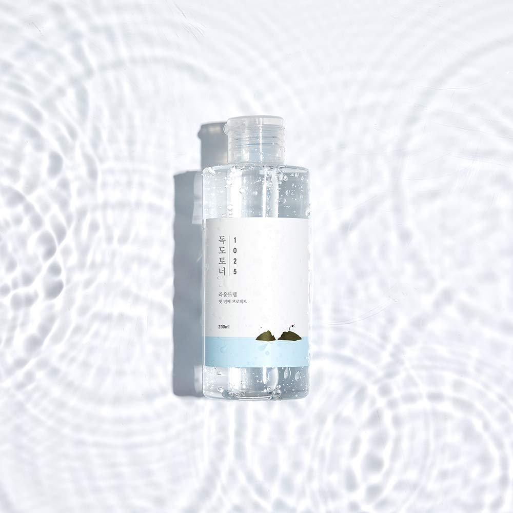 Round Lab 1025 Dokdo Toner mit Tiefseewasser und Mineralien, feuchtigkeitsspendender Gesichtstoner in 200 ml Flasche
