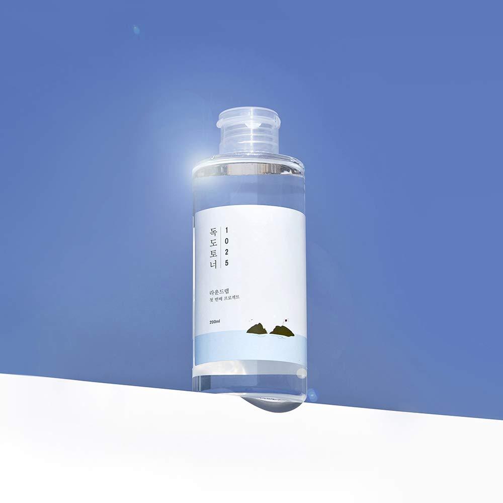 Runder Lab 1025 Dokdo Toner mit Tiefseewasser und Mineralien, feuchtigkeitsspendender Gesichtstoner in 200 ml Flasche