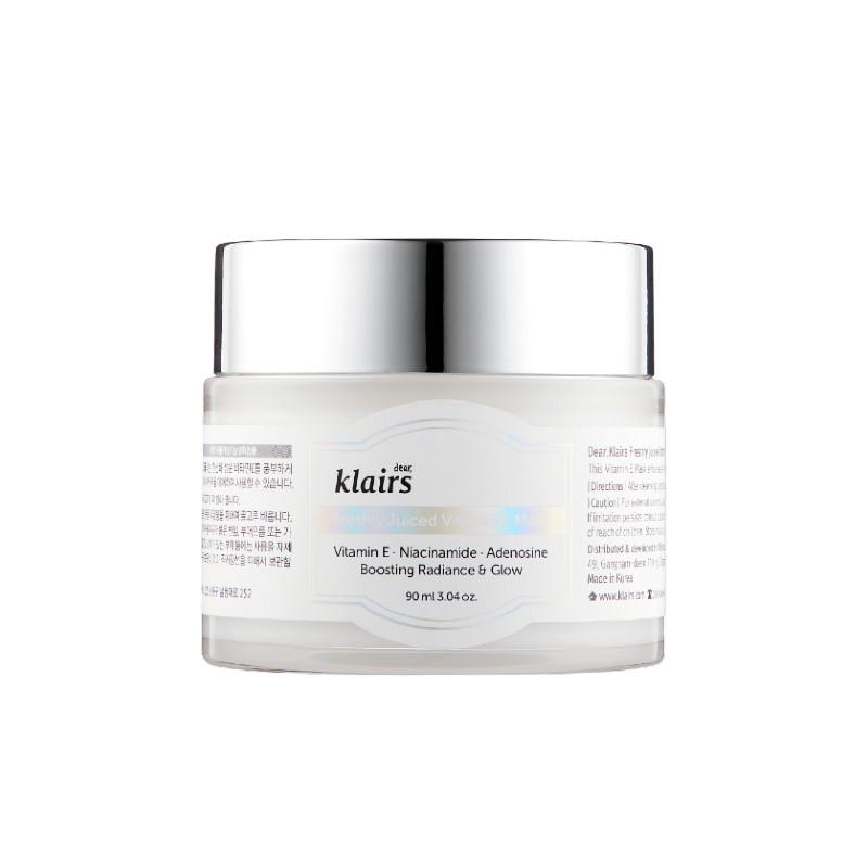 KLAIRS Freshly Juiced Vitamin C Serum und Vitamin E Maske Skincare-Set, 35 ml Serum, 90 ml Maske, pflegende Hautpflegeprodukte