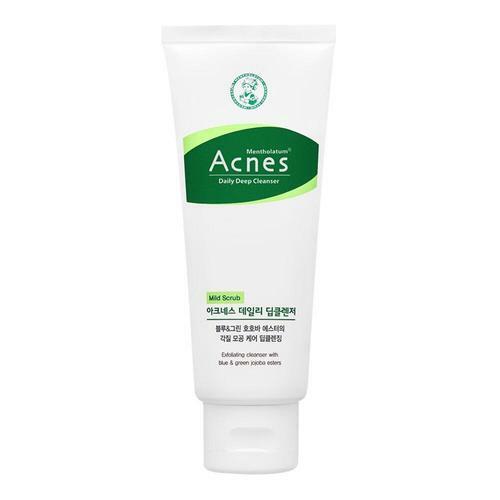 Acnes Daily Deep Cleanser, 100g, Reinigungschaum für die tägliche Hautpflege, schäumt sanft und entfernt Unreinheiten.