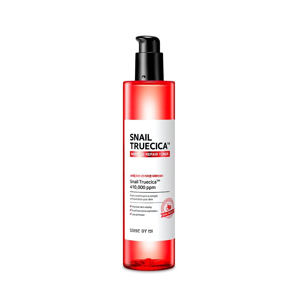 SOME BY MI Snail Truecica Miracle Repair Toner in 135 ml, reparierender Toner mit Schnecken-Extrakt und Truecica für die Hautpflege