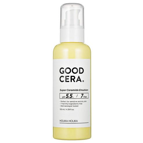 Holika Holika Good Cera Super Ceramide Emulsion, leichte Feuchtigkeitslotion in 130 ml Flasche für starke Hautbarriere