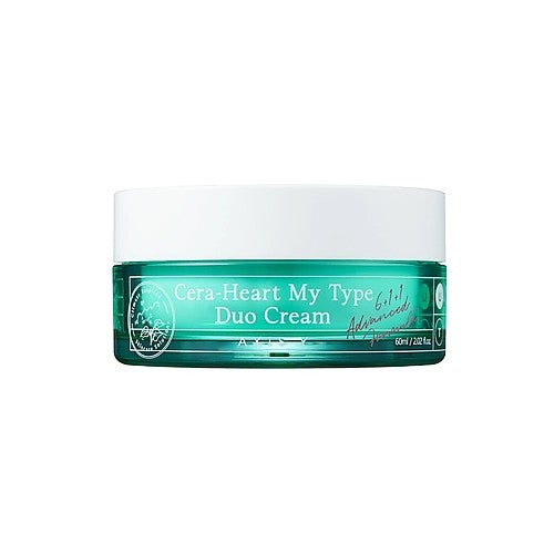 AXIS-Y Cera-Heart My Type Duo Creme in 60ml, pflegende Gesichtscreme mit cremiger Textur, für reife Haut, Angebot in der Produktverpackung