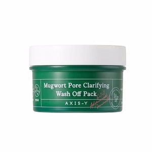 AXIS-Y Pore Clarifying Wash Off Pack, Gesichtsmasken-Produkt in 100ml mit weißer Creme und Tubenverpackung.