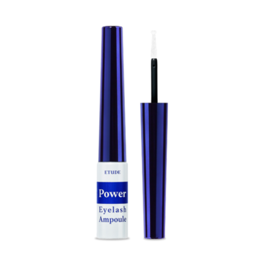 ETUDE HOUSE Power Eyelash Ampoule, 6g, Nahaufnahme der Flasche mit Applikator für Wimpernverstärkung