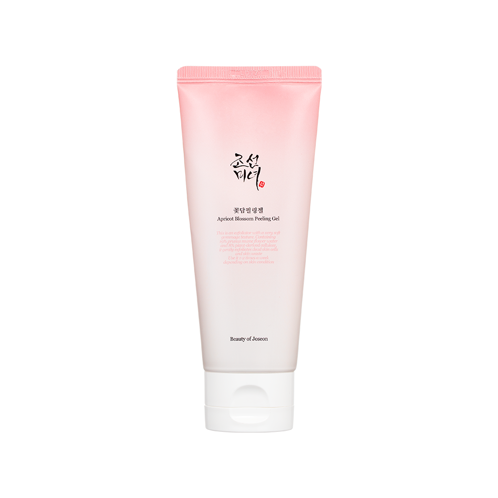 Beauty of Joseon Aprikosenblüten Peeling Gel, sanftes Peeling für strahlende Haut, 100 ml, flüssige Textur in Tube