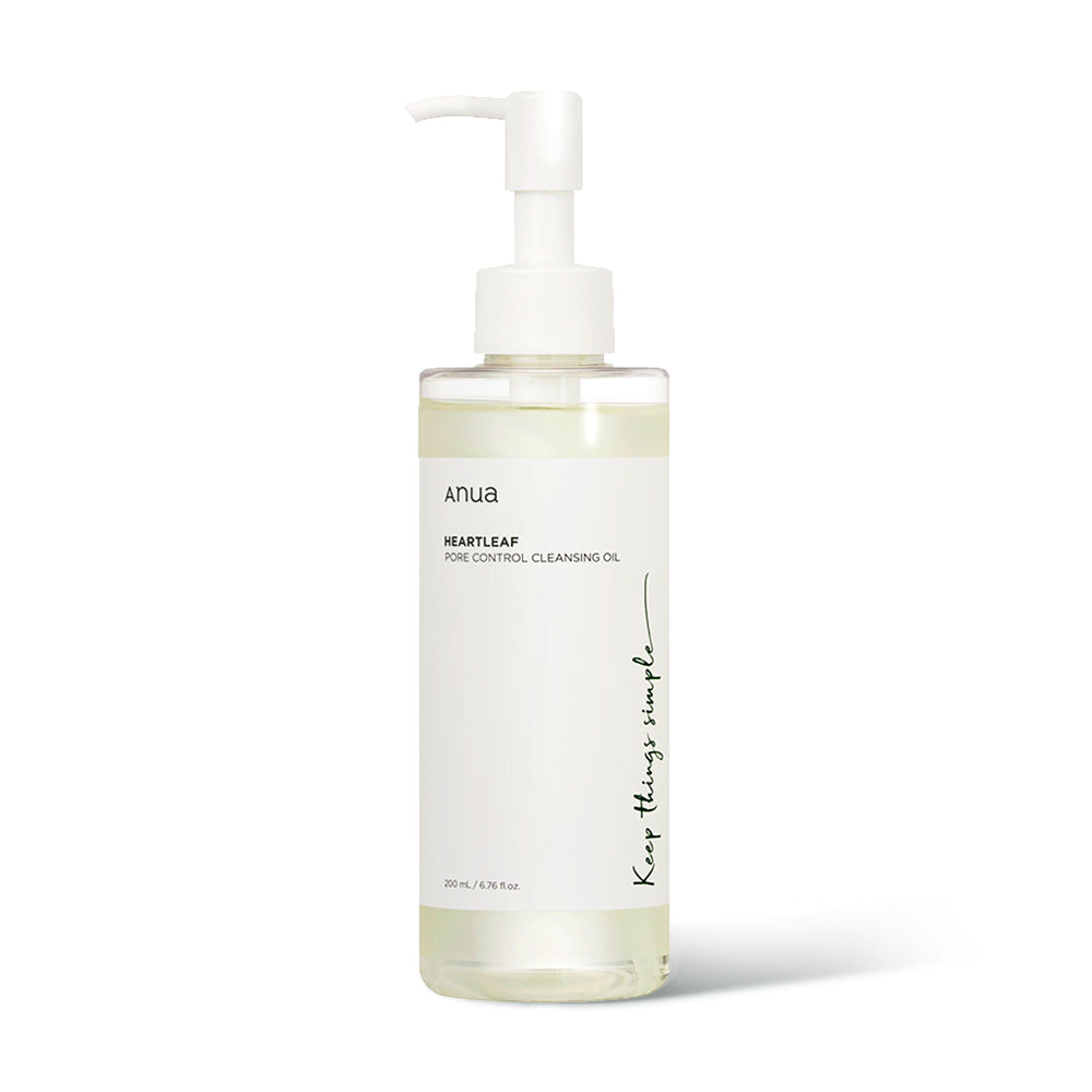Anua Heartleaf Pore Control Reinigungsöl, 200ml, flüssiges Reinigungsöl für porentiefe Hautreinigung