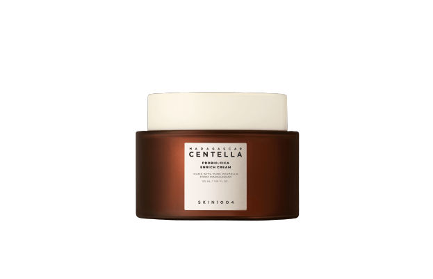 SKIN1004 Probio-Cica Enrich Cream, nährende Probiotika-Creme mit Centella, 50 ml, in weißer Verpackung auf weißem Hintergrund