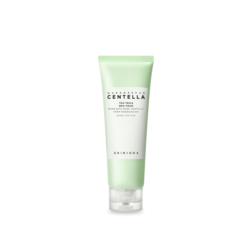 SKIN1004 Tea-Trica BHA Foam Reinigungschaum für Akne-Haut, 125 ml, schäumende Reinigung mit Teebaum- und BHA-Formel