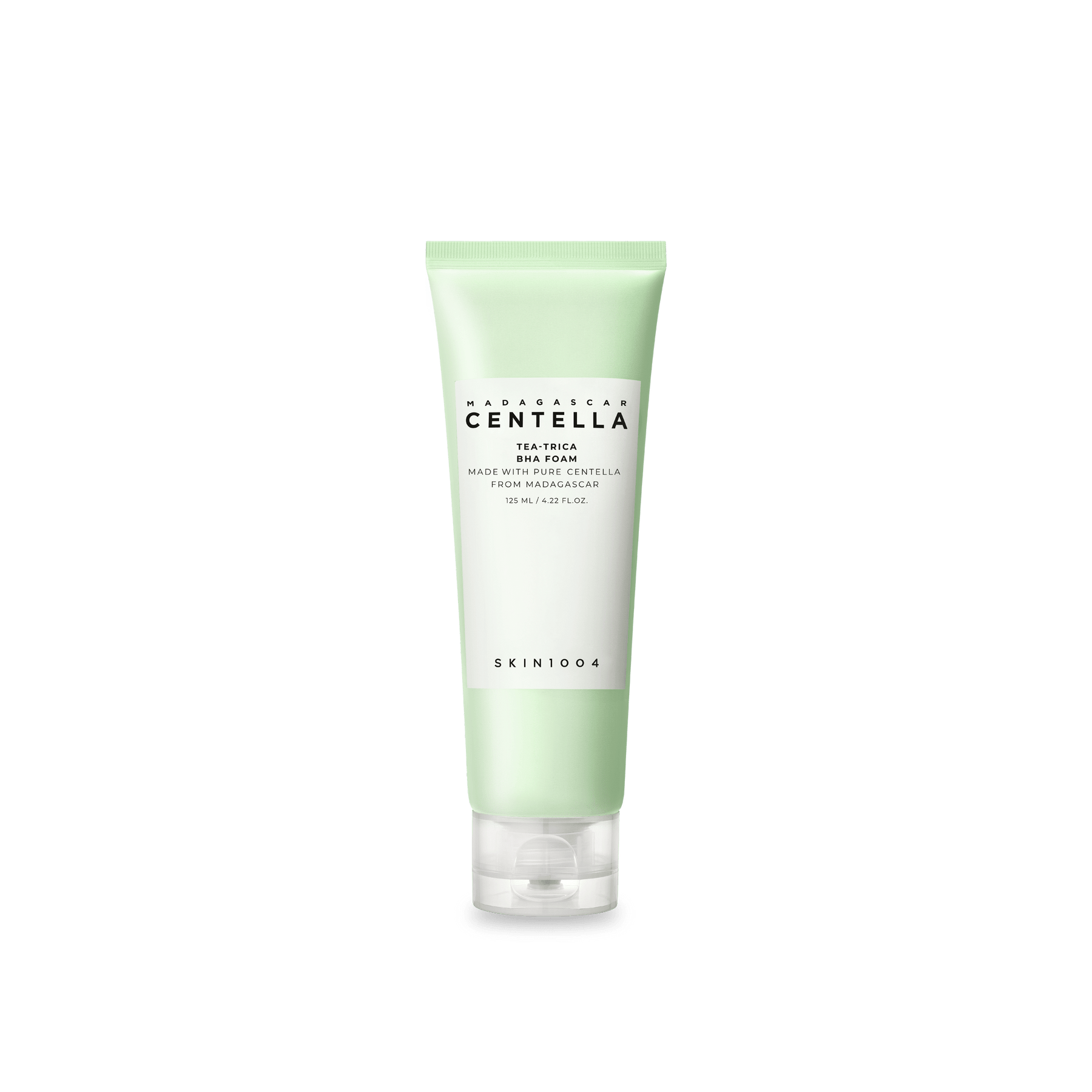 SKIN1004 Tea-Trica BHA Foam Reinigungschaum für Akne-Haut, 125 ml, schäumende Reinigung mit Teebaum- und BHA-Formel