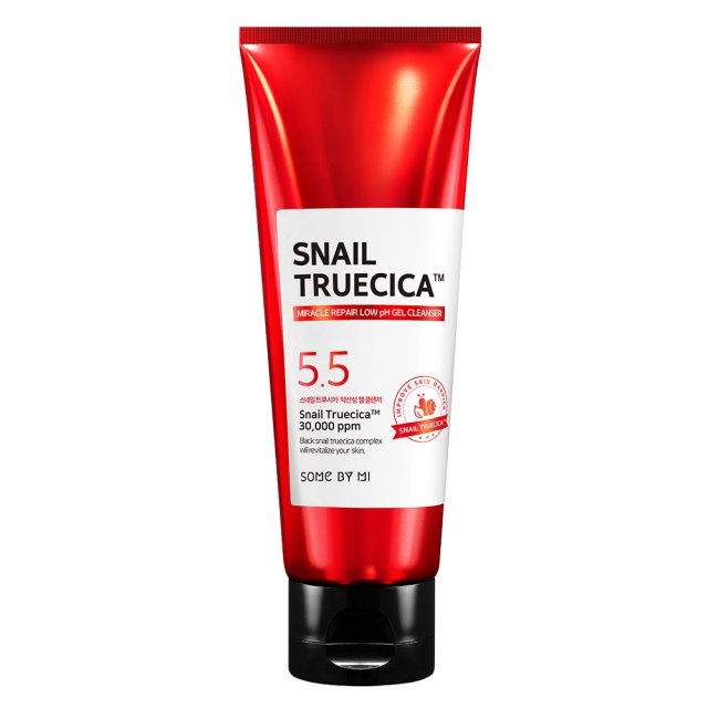 SOME BY MI Snail Truecica Miracle Repair Low pH Gel Reinigungsgel mit Schneckenextrakt, 100 ml, sanfte Hautreinigung