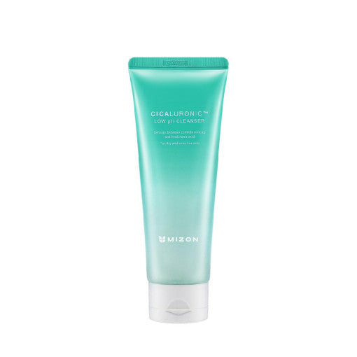 MIZON Cicaluronic Low pH Cleanser, 120ml, flasche mit weißem Reiniger für empfindliche Haut, sanfte Reinigung, Nochmalige Produktansicht
