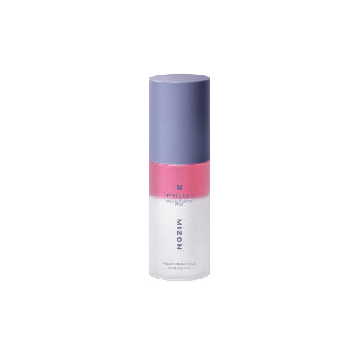 MIZON Hyalugen Double Layer Mist 100ml auf der Flasche, feuchtigkeitsspendender Toner mit Hyaluronsäure, für gepflegte Haut