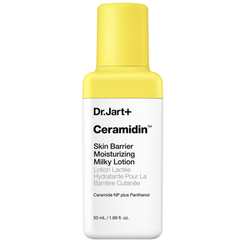 Dr.Jart+ Ceramidin Lotion, feuchtigkeitsspendende Milch-Lotion für die Hautbarriere, 50ml, flasche mit weißer Verpackung