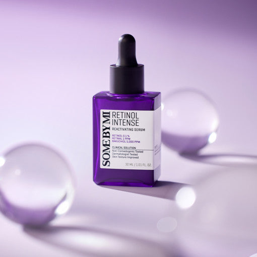 SOME BY MI Retinol Intense Reactivating Serum in 30 ml Flasche, Anti-Aging Serum mit Retinol, Retinal und Bakuchiol