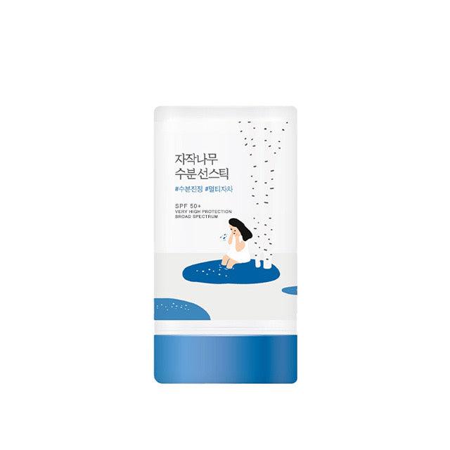 Round Lab Birch Juice Feuchtigkeitsspendender Sonnenstick SPF50+ PA++++, 19 g, natürlicher Sonnenschutz in Stickform