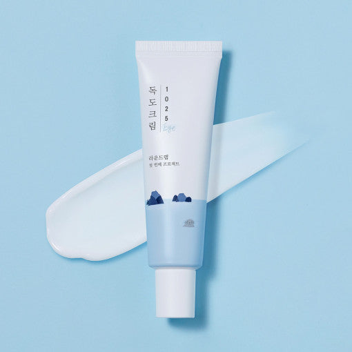 Round Lab 1025 Dokdo Augencreme mit Tiefseewasser und Panthenol, 30 ml, feuchtigkeitsspendende und aufhellende Augenpflege