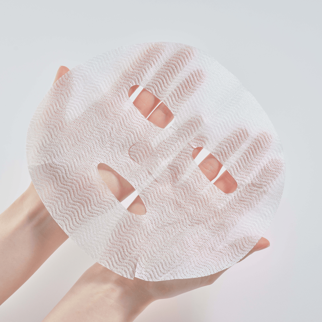 Runde Lab Pine Calming Cica Tuchmaske, beruhigende Gesichtsmasken für empfindliche Haut, 10 Stück.