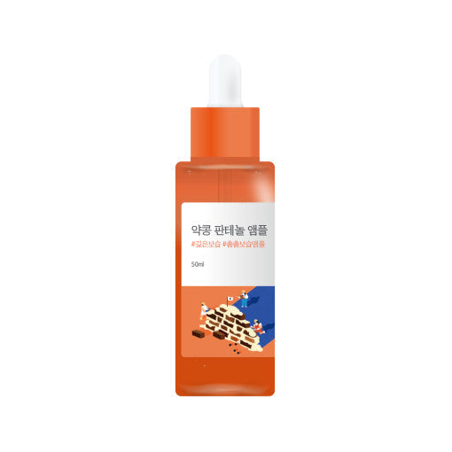 Round Lab Soybean Panthenol Ampulle mit schwarzer Sojabohne und Panthenol, 50 ml, nährende Hautpflege in Ampullenform
