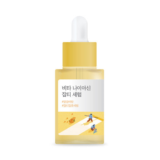 Round Lab Vita Niacinamide Serum gegen Pigmentflecken, 30 ml, dunkle Flecken auf der Haut, aufhellendes Serum in Flasche
