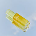goodal Green Tangerine Vita C Serum in 30ml Flasche, dunkle Flecken Pflege, frisches Design, Produktflasche mit grünem Etikett