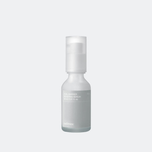 celimax Dual Barrier Boosting Serum in 30ml Flasche, hautpflegendes Serum mit feuchtigkeitsspendenden Inhaltsstoffen