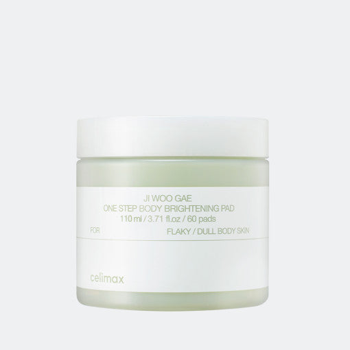 celimax JI WOO GAE One Step Body Brightening Pad, 60 Pads, Hautaufhellende Körperpads für strahlende Haut