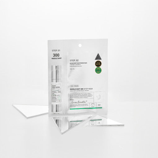 VT Reedle Shot 300 2-Step Gesichtsmaske, 1,5 g + 25 g, pflegende 2-Schritt-Maske für gesunde Haut