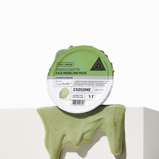 VT Reedle Shot EX Cica Gesichtsmaske - Beruhigende Gel-Maske für Spa-Gesichtspflege, 25 g