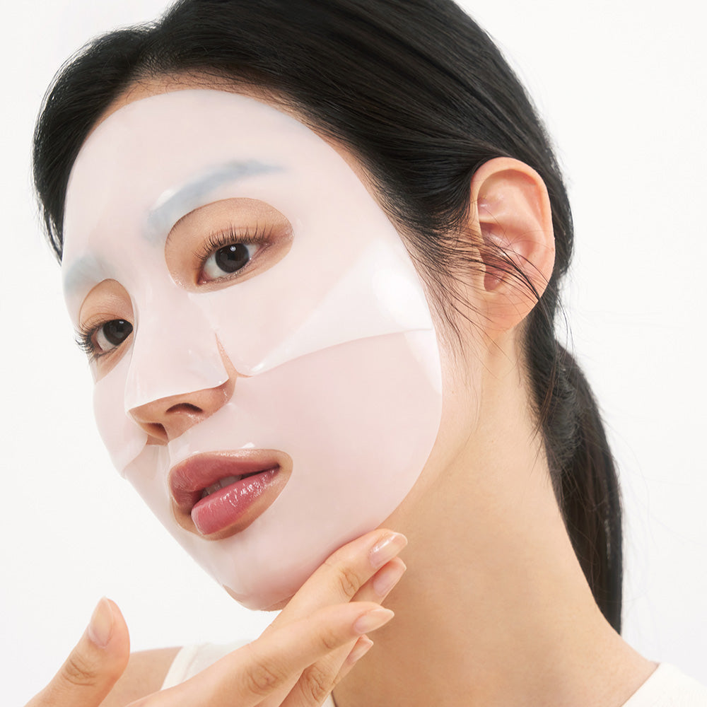 Biodance Hydro Cera-Nol Gesichtsmaske, beruhigende Tuchmaske, 4 Stück für gepflegte und entspannte Haut, hochwertige Gesichtspflege