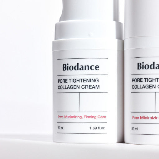 Biodance Porenverfeinernde Collagen Creme mit Mineralagen-Komplex, 50 ml, sichtbare Anwendung auf der Haut