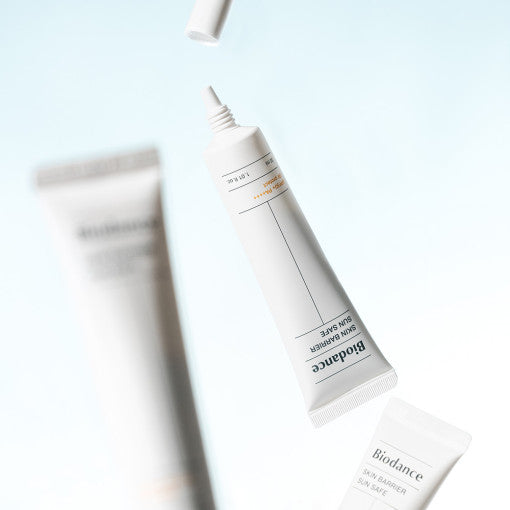 Biodance Skin Barrier Sun Safe Sonnenschutzcreme SPF50+ PA++++, feuchtigkeitsspendend, 30 ml, mit Lichtschutz für die Hautpflege.
