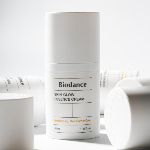 Biodance Skin Glow Essence Creme, intensive Feuchtigkeitscreme mit 10-fach Hyaluron, 50 ml, für strahlende Haut