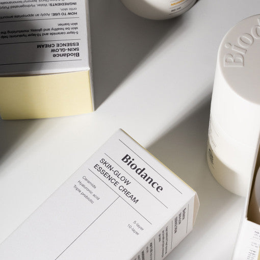 Biodance Skin Glow Essence Cream, intensive Feuchtigkeitscreme mit 10-fach Hyaluron, 50 ml für strahlende Haut