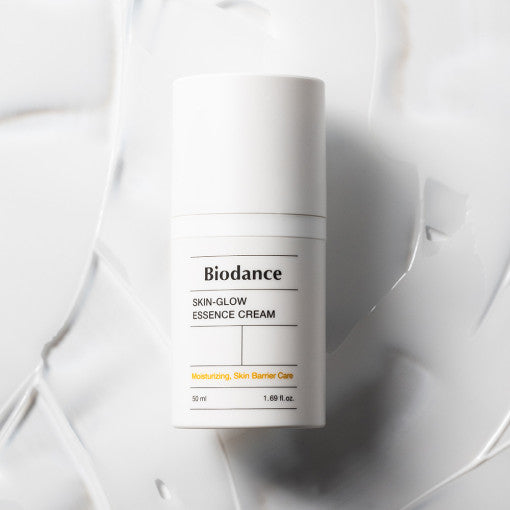 Biodance Skin Glow Essence Creme mit 10-fach Hyaluron, feine Textur, 50 ml, intensive Feuchtigkeits- und Glanzpflege
