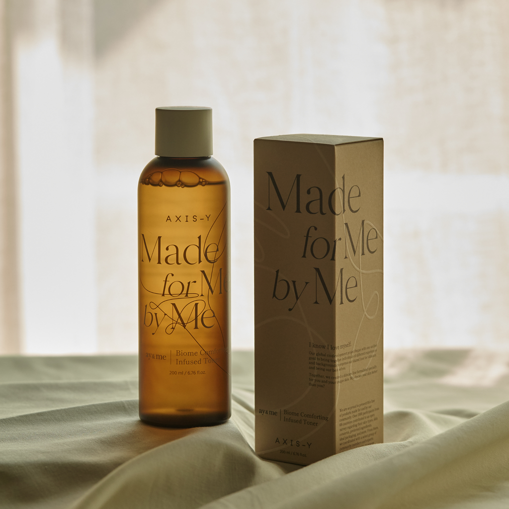 AXIS-Y Biome Comforting Infused Toner in 200ml Flasche, feuchtigkeitsspendender Toner für empfindliche Haut