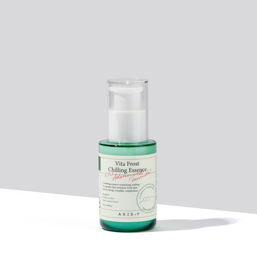 AXIS-Y Vita Frost Chilling Essence Flasche mit 50ml, kühlende Gesichts-Essenz in transparenter Verpackung
