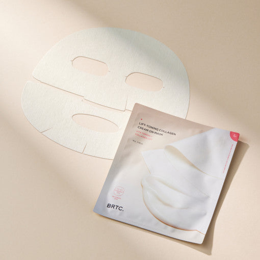 BRTC Lift-Toning Collagen Gesichtsmasken, 5er Pack, feuchtigkeitsspendende Collagen-Feuchtigkeitsmaske für die Hautpflege