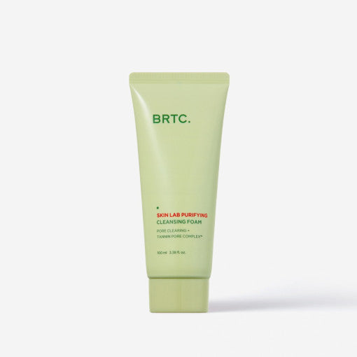 BRTC Skin Lab reinigende Schaum-Produkt, 100 ml, schäumende Reinigungscreme für reine Haut, sichtbare Verpackung und Textur