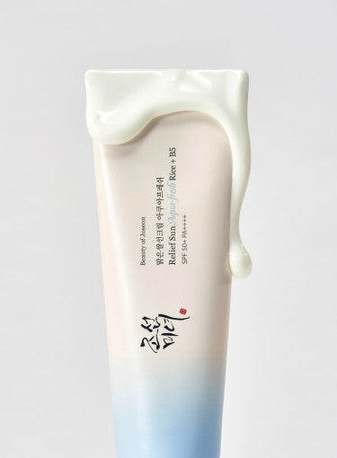 Beauty of Joseon Relief Sun Aqua-fresh Rice + B5 SPF50+ PA++++ Sonnenschutzcreme, 50 ml, feuchtigkeitsspendende Sonnencreme