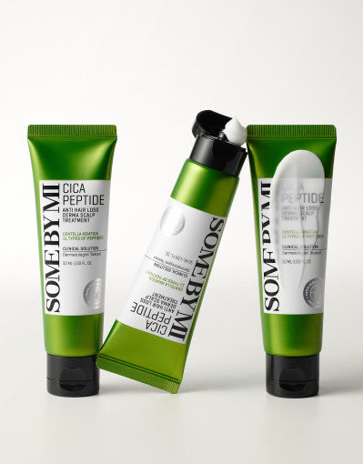 SOME BY MI Cica Peptide Anti-Haarausfall Kopfhautpflege, 50 ml, Behandlungsflasche mit Anwendungsspray gegen Haarausfall und für die Kopfhaut.