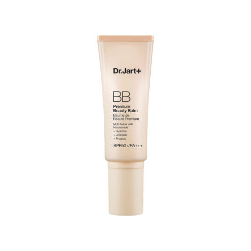 Dr.Jart+ Premium Beauty Balm SPF50+/PA+++ 40ml, helles #01 Fair-Light, BB-Creme mit Sonnenschutz, cremige Textur