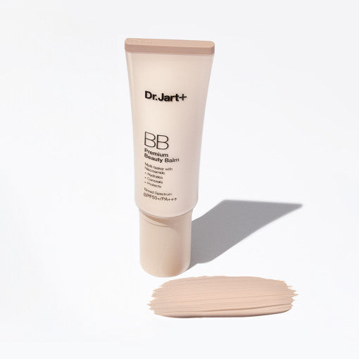 Dr.Jart+ BB Cream Premium Beauty Balm SPF50+/PA+++ 40ml in Farbton Fair-Light, cremige Textur, aufgetragen auf der Haut