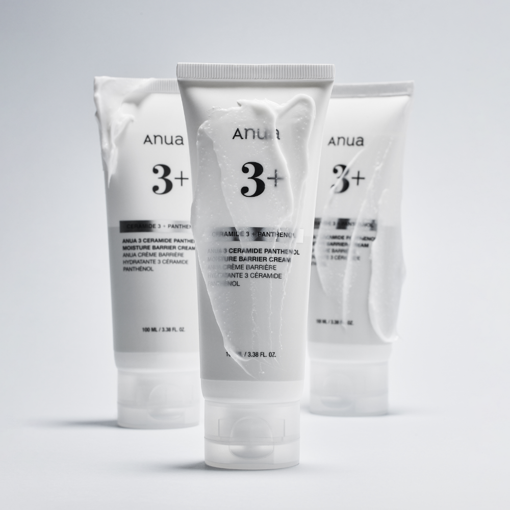 Anua 3 Ceramide Panthenol Feuchtigkeitscreme in 100 ml, pflegt die Hautbarriere mit Ceramiden und Panthenol, cremige Textur
