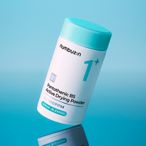 Numbuzin No.1 Pantothenic B5 Active Trockenpuder gegen Akne, hochkonzentriertes Pantothensäure-Puder in 7 g.