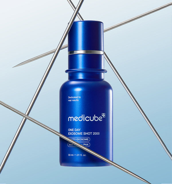 medicube One Day Exosome Shot Poren-Ampoule mit 2000ppm Exosomen in 30 ml Flasche, für reine und verfeinerte Haut