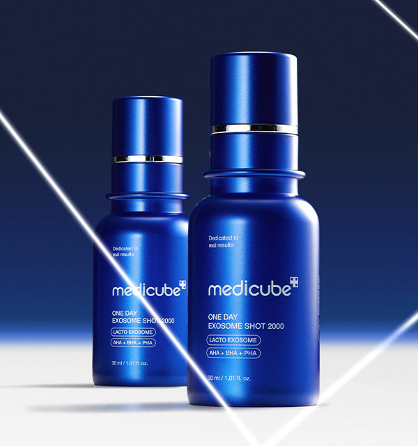 Medicube One Day Exosome Shot Pore Ampoule mit 2000ppm Exosomen, 30 ml, für porenverfeinernde Hautpflege in einer Flasche