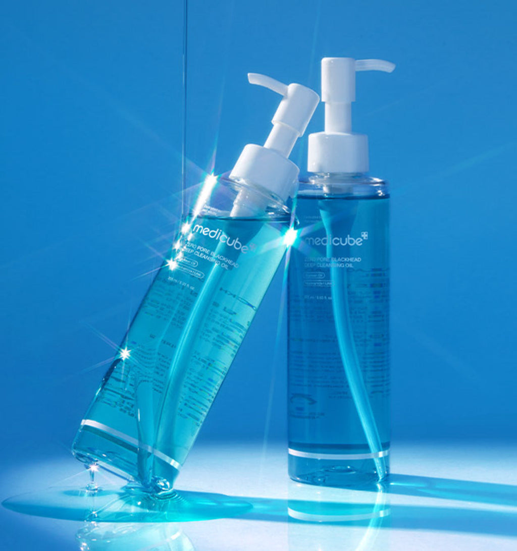 medicube Zero Pore Blackhead Deep Cleansing Öl, 205 ml, Reinigungsöl gegen Mitesser, hautklärendes Gesichtsöl