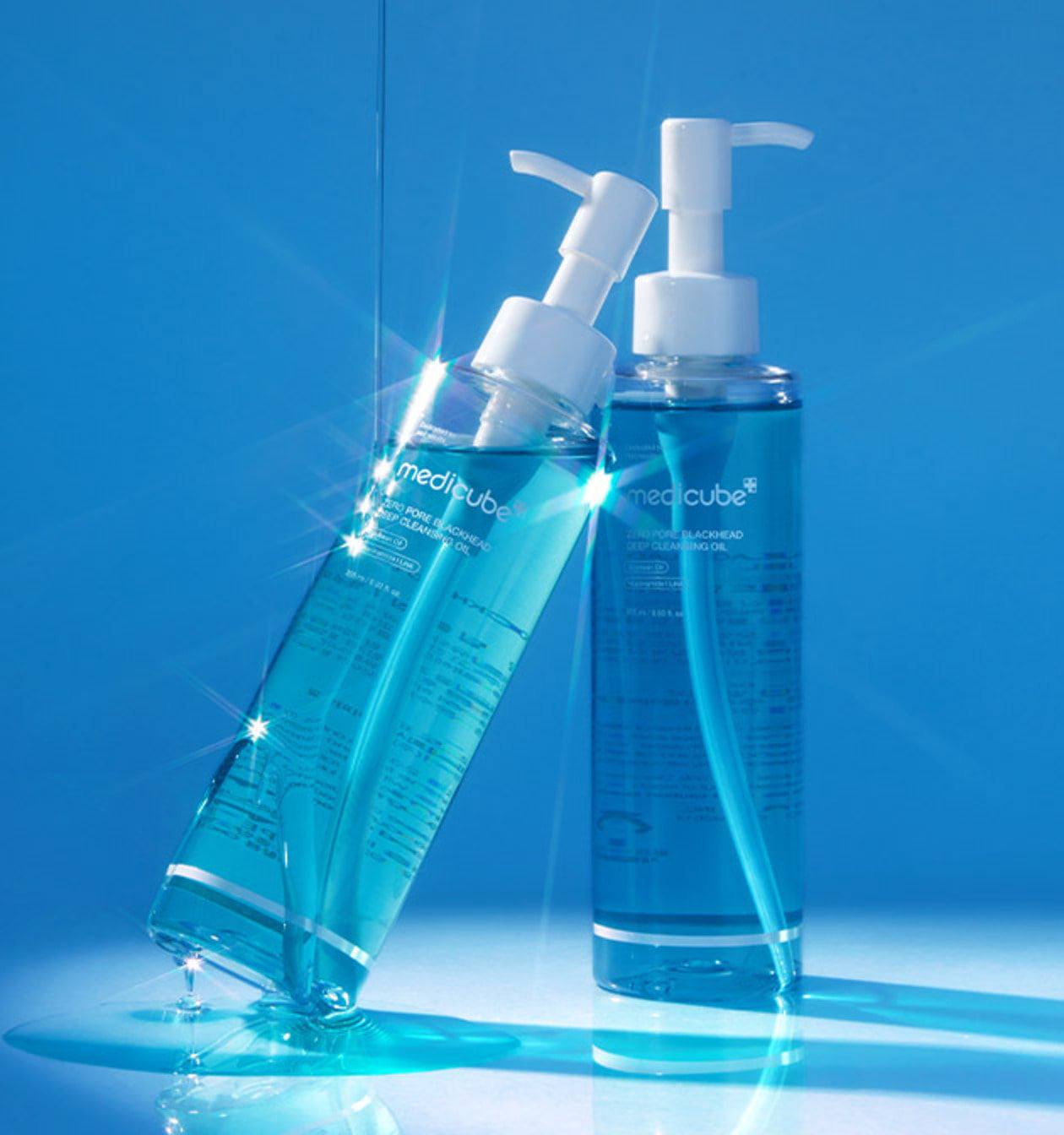medicube Zero Pore Blackhead Deep Cleansing Öl, 205 ml, Reinigungsöl gegen Mitesser, hautklärendes Gesichtsöl