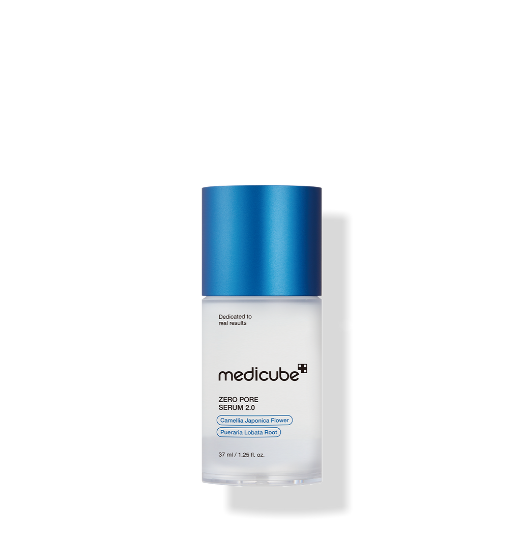 Medicube Zero Pore Serum 2.0 in einer Pumpspenderflasche, porenverfeinerndes Serum für klare Haut, 37 ml